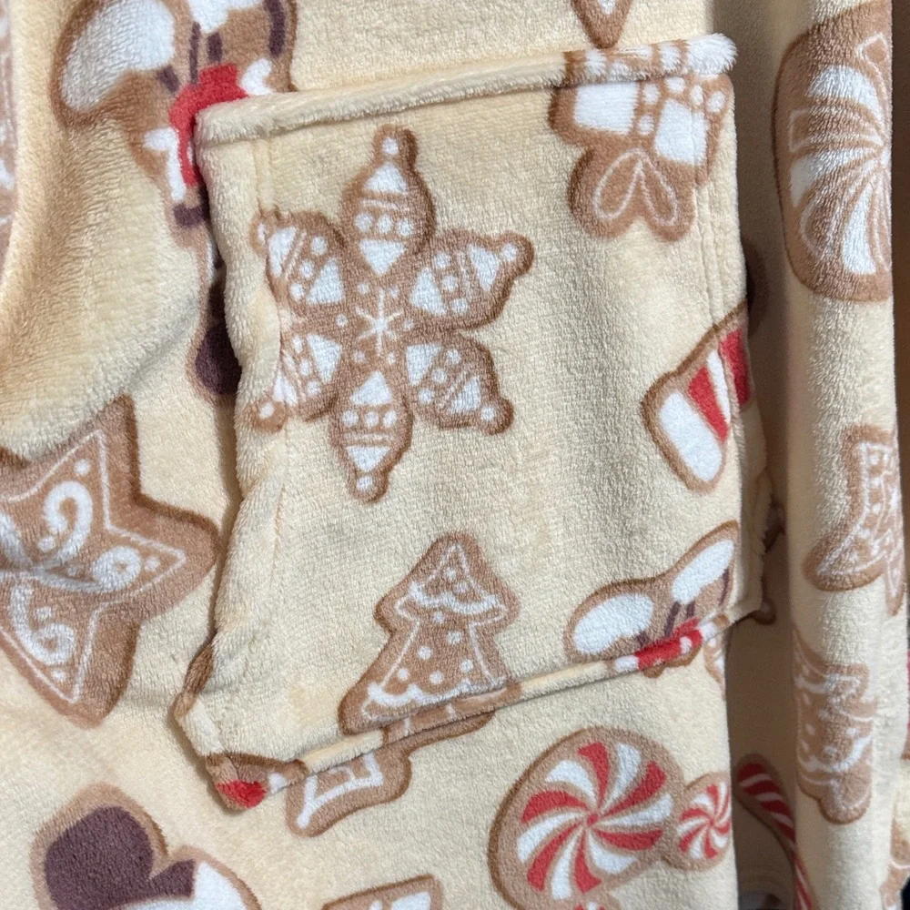 Disney Cream and Brown Plush Fleece Onesie - Picture 4 of 4